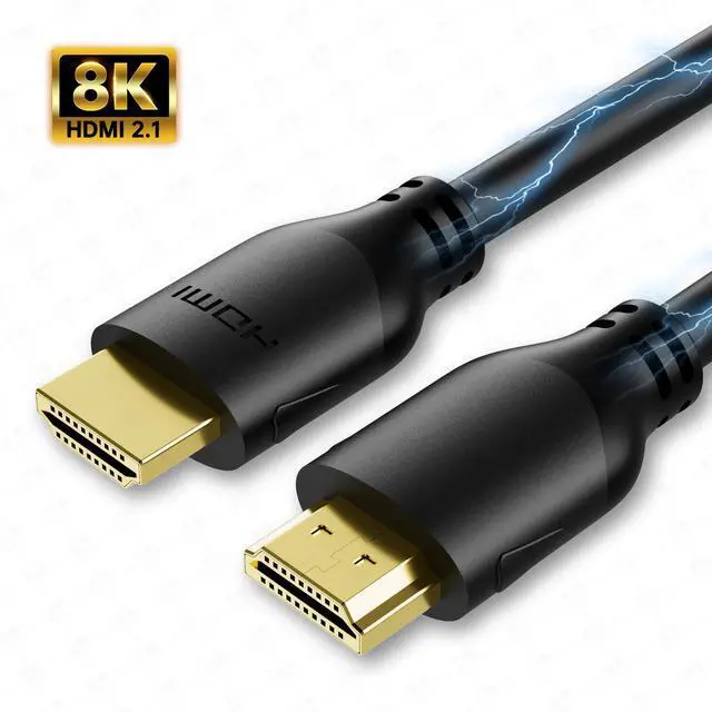 Main image of Mrocioa 8K HDMI Cable 6.6FT/2M, High Speed HDMI Cable Cord 4K@120Hz 8K@60Hz for Computer/PS5/Xbox/TV/Nintendo Switch/video system