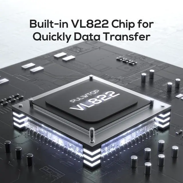 Alt view image 6 of 7 - PULWTOP USB C Hub for Mac Mini, 5 in 1USB Hub Adapter Support M.2 NVMe SSD Expand, Docking Station with 2 USB C 10Gbps, SD/TF Card Reader, M.2 SSD (Not Included)