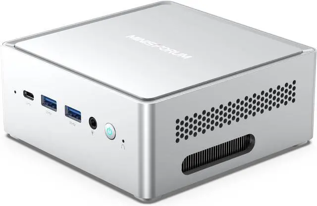 Main image of MINISFORUM Venus Series NAB6 Mini PC, 12th Gen Core i7-12650H Small Compter, 32G DDR4+512G PCIe4.0 SSD, 2X HDMI+2X USB-C 4K@60Hz Output, 2X 2.5G RJ45 Port, 4X USB3.2 Small Form Factor