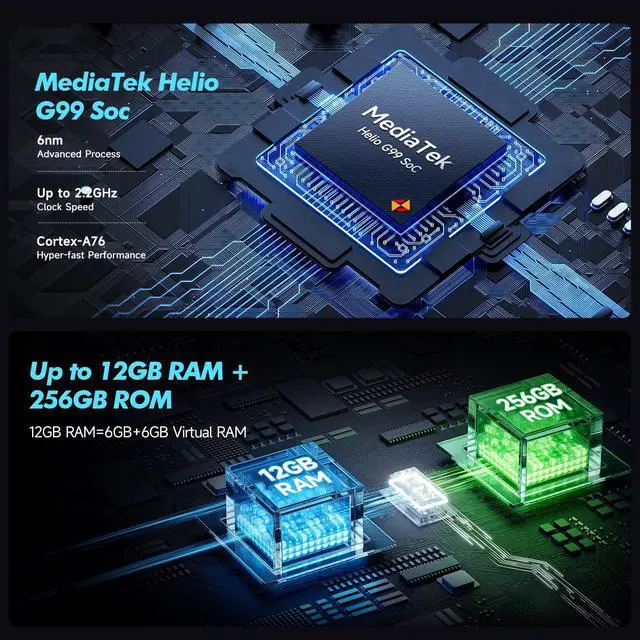 Alt view image 3 of 7 - Ulefone Rugged Smartphone, Armor 25T Thermal Imaging Camera, Android 14 12GB + 256GB Helio G99 Octa-Core, 50MP + 64MP Night Vision, 33W/6500mAh 6.78 Inch 120Hz, IP68 Dual SIM 4G +CASE