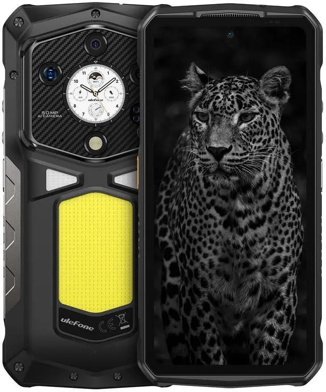 Main image of Ulefone Armor 29 Ultra 5G AI Rugged Phone Unlocked, 32GB+1TB/2TB Expansion, Dimensity 9300+ 12-Core, 6.67" AMLOD Dual Screen, 64MP+50MP+50MP Real Camera, 21200mAh/120W, 1000LM LED Light, 8K Video