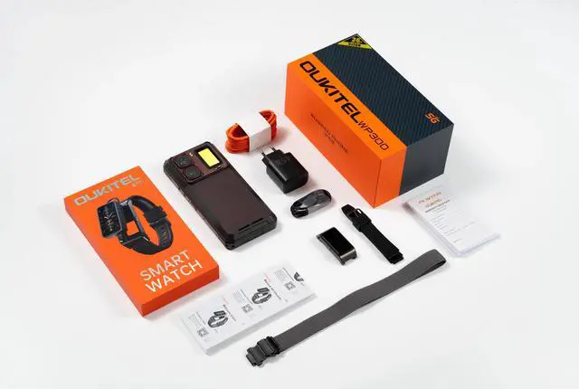 Alt view image 7 of 7 - Oukitel WP300 Modular Earbud Light Rugged Phone 16000mAh 36GB(12+24)GB+512GB 6.78" FHD 120Hz 108MP Cell phone