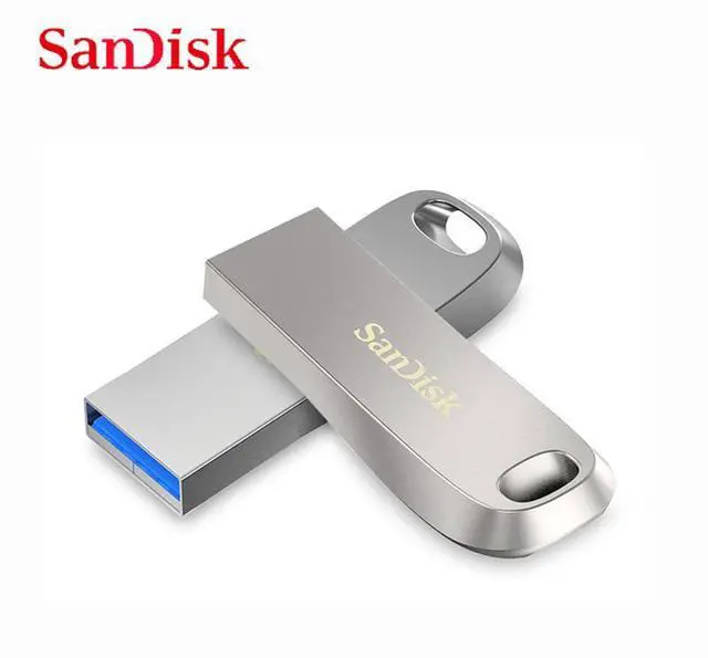 Main image of SanDisk 64GB Ultra Luxe USB 3.2 Gen 1 Flash Drive, Speed Up to 300MB/s (SDCZ74-64GB-G46) 64GB