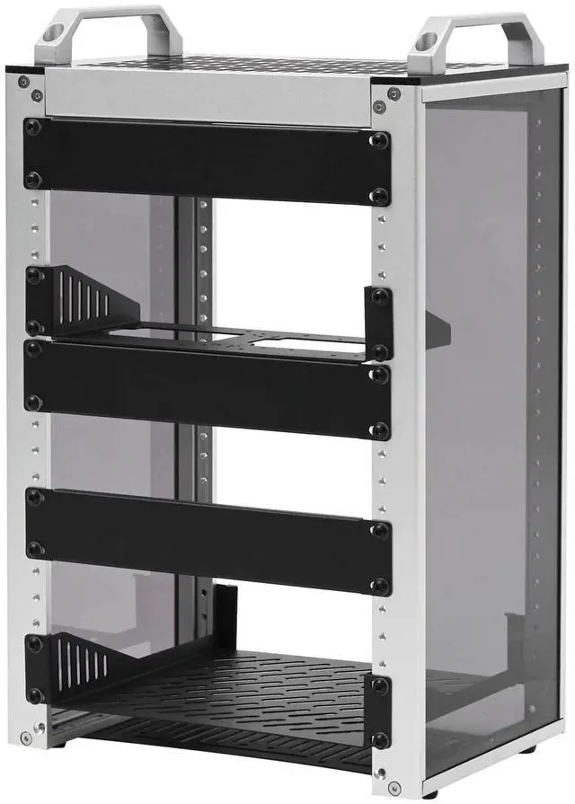 Main image of 52Pi T1 Rackmount, DeskPi 10 Inch 8U Server Cabinet for Network, Servers, Audio, and Video Equipment