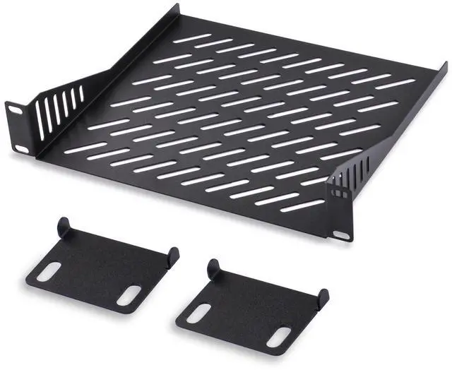 Main image of 52Pi 1U Rack Shelf, 10 inch Rack Accessories for DeskPi Rackmate T0/T1 Server Cabinets