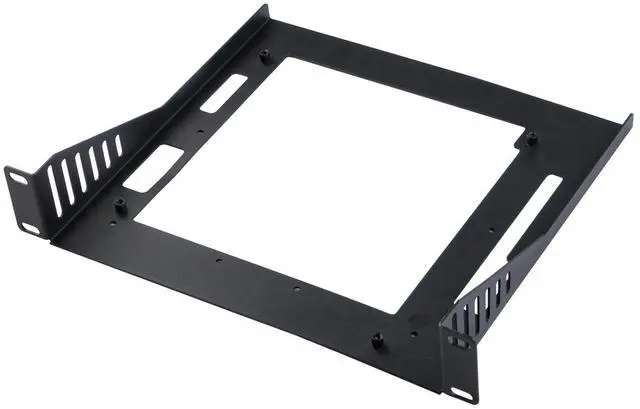 Alt view image 2 of 6 - 52Pi Mini ITX Shelf 10 Inch 1U Rack, Support Mini-ITX Motherboard/Super6C for DeskPi Rackmate T0/T1 Server Cabinets