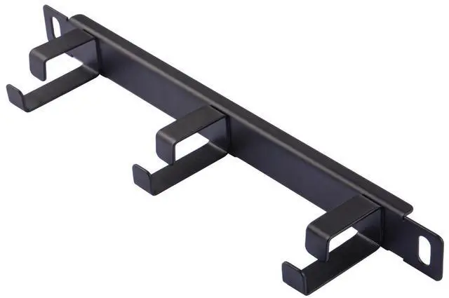 Main image of 52Pi 0.5U Rack Cable Management Panel-with 3 D-Rings, 10inch Rack Accessories for DeskPi Rackmate T0/T1/T2 Server Cabinets