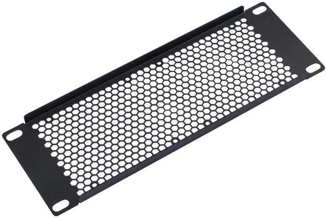 Alt view image 2 of 7 - 52Pi 2U Rack Venting Blank Panel, 10 inch Rack Accessories for DeskPi Rackmate T0/T1/T2 Server Cabinets