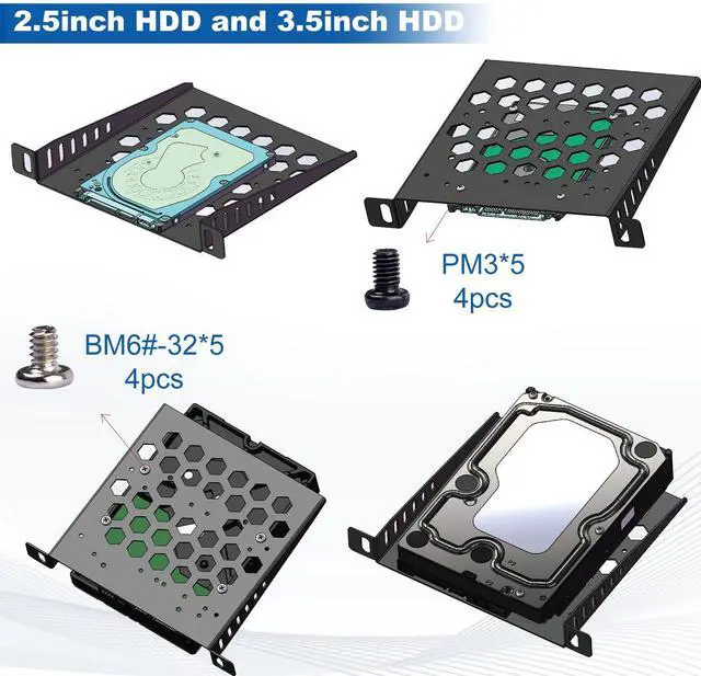 Alt view image 6 of 7 - 52Pi TT Rackmount, DeskPi Mini Server Cabinet for Network, Servers, Audio, and Video Equipment