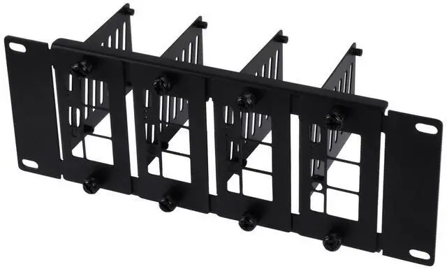 Main image of 52Pi 2U Rack Mount for Raspberry Pi5/4B/3B+/3B, 10 inch Rack for DeskPi RackMate T0/T1/T2 Server Cabinets