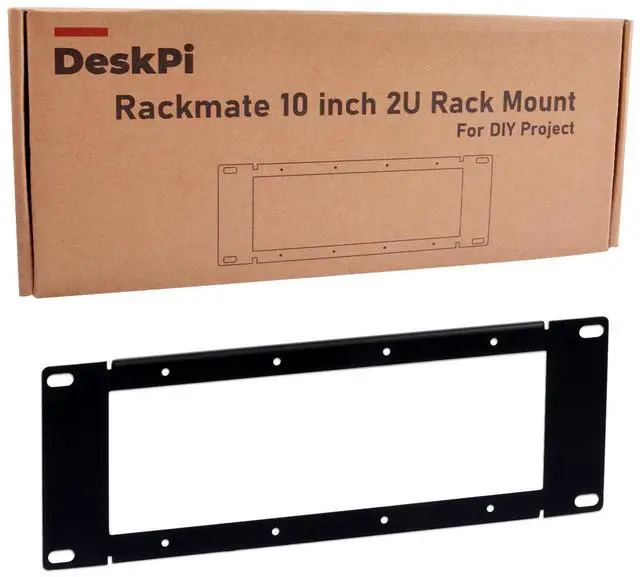 Alt view image 5 of 6 - 52Pi 2U Rack Mount For DIY Project, 10 inch Rack Accessories for DeskPi RackMate T0/T1/T2 Server Cabinets