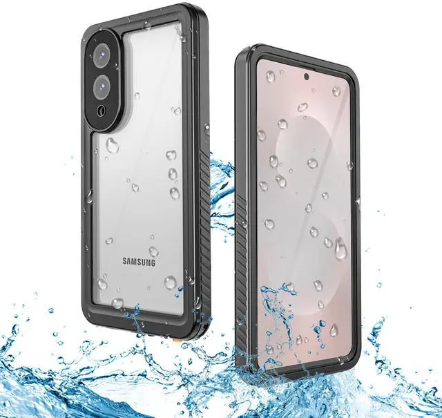 Main image of WERLEO for Samsung Galaxy S25 Edge Waterproof Case, [Fit for Magsafe] [IP68 Underwater] Built-in Screen & Lens Protector, Shockproof Phone Cover for Galaxy S25 Edge 6.7" Black