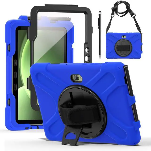 Main image of WERLEO Case for Samsung Galaxy Tab Active5 Pro 2025 / Active4 Pro 2022 / Active Pro 2019 10.1" Shockproof Drop Protection Cover with Screen Protector Pencil Holder Stand Shoulder Strap Stylus Pen