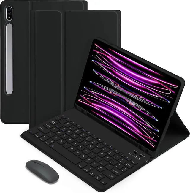 Main image of WERLEO Bluetooth Keyboard Case with Mouse for Samsung Galaxy Tab S10 FE Plus 13.1 inch 2025 SM-X620/X626B/X626 Protective Cover with Wireless Mouse / Keyboard
