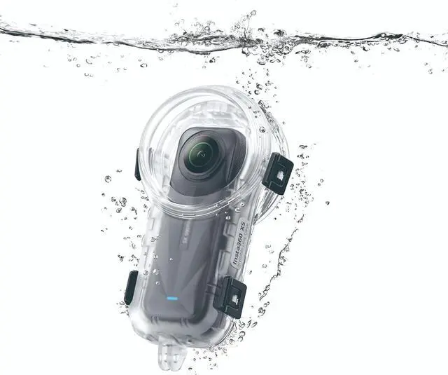 Alt view image 2 of 7 - WERLEO Invisible Dive Housing Case for Insta360 X5, 60m Depth Resistant to Scratches and Drops, Waterproof Case for Insta 360 X5