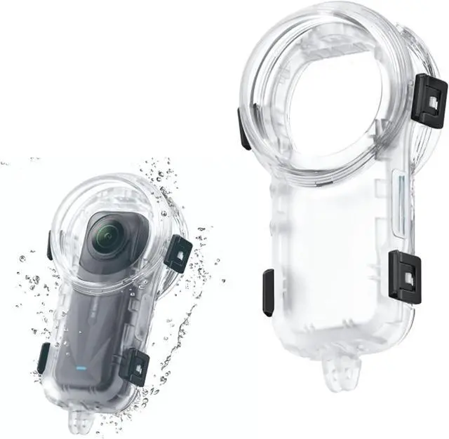 Main image of WERLEO Invisible Dive Housing Case for Insta360 X5, 60m Depth Resistant to Scratches and Drops, Waterproof Case for Insta 360 X5