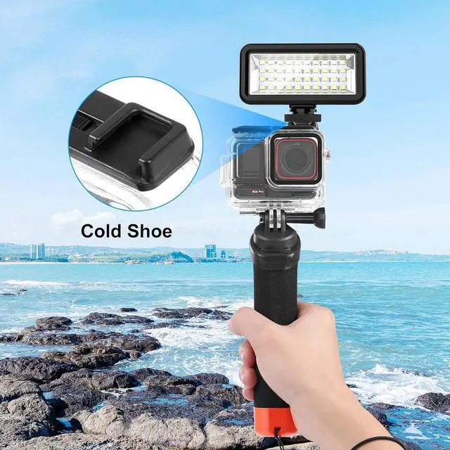 Alt view image 5 of 7 - WERLEO Waterproof Case for Insta360 Ace Pro / Ace Pro 2, Protective Housing/Diving Case, Waterproof Down to 60m/197FT, Underwater Photography Housing for Diving, Snorkeling