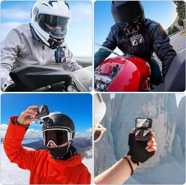 Alt view image 7 of 7 - WERLEO Screen Protector Compatible for Insta360 Ace Pro Camera,Tempered Glass Film Anti Scratch High Definition Full Coverage and Hard Shell Travel Storage Carrying Case