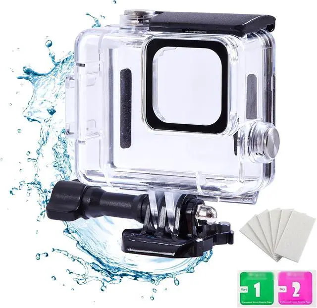 Main image of WERLEO 196FT/60M Waterproof Case for Go Pro Hero 4K, Underwater Diving Protective Housing Shell for Go Pro Hero 4K Compact Action Camera with Mount Hero 4K Accessories Kit