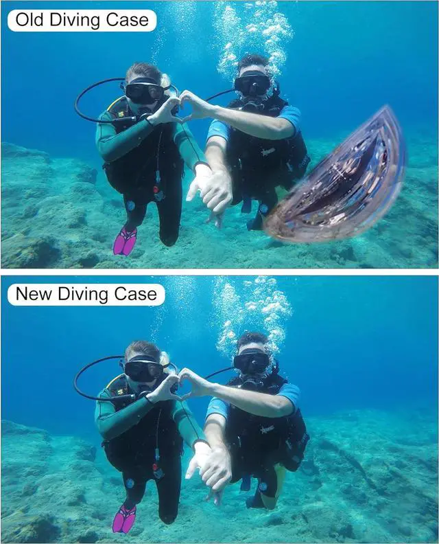 Alt view image 6 of 7 - WERLEO 50m/164ft Invisible Dive Case for Insta360 X3 Underwater Waterproof Housing Cover Protective PC Sealed Shell Photography Housings with Bracket Camera Insta 360 X3 Accessories