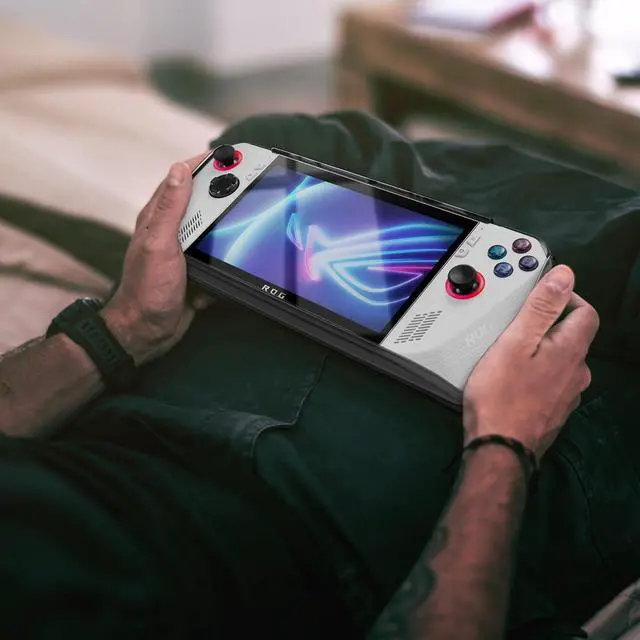 Alt view image 4 of 7 - WERLEO Accessories Set for Asus ROG Ally - Handheld Kickstand Case with Hardshell Carrying Bag and Tempered Glass Screen Protector