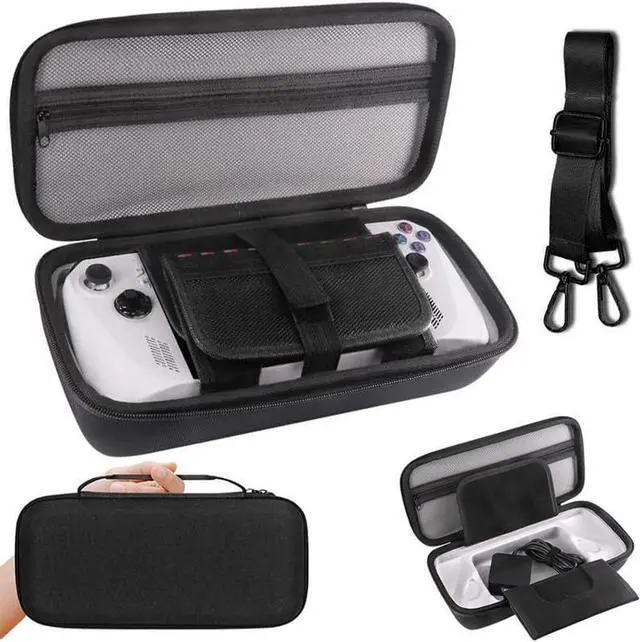 Main image of WERLEO Carrying Case for Asus Rog Ally X / Asus Rog Ally, Portable Hard Shell Pouch Travel Bag, Organiser Bag with Shoulder Strap, EVA Shockproof Protective Carry Bag with Large Capacity