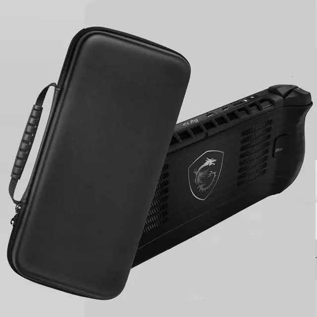 Alt view image 6 of 7 - WERLEO Case for MSI Claw 8 AI+ 2025,Travel Carrying Bag Cover for MSI Claw 8 AI+ A2VM Handheld Gaming,Hard Case with Stand Mode & Mesh Pocket for MSI Claw 8 AI+ Accessories