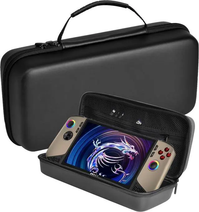 Main image of WERLEO Case for MSI Claw 8 AI+ 2025,Travel Carrying Bag Cover for MSI Claw 8 AI+ A2VM Handheld Gaming,Hard Case with Stand Mode & Mesh Pocket for MSI Claw 8 AI+ Accessories