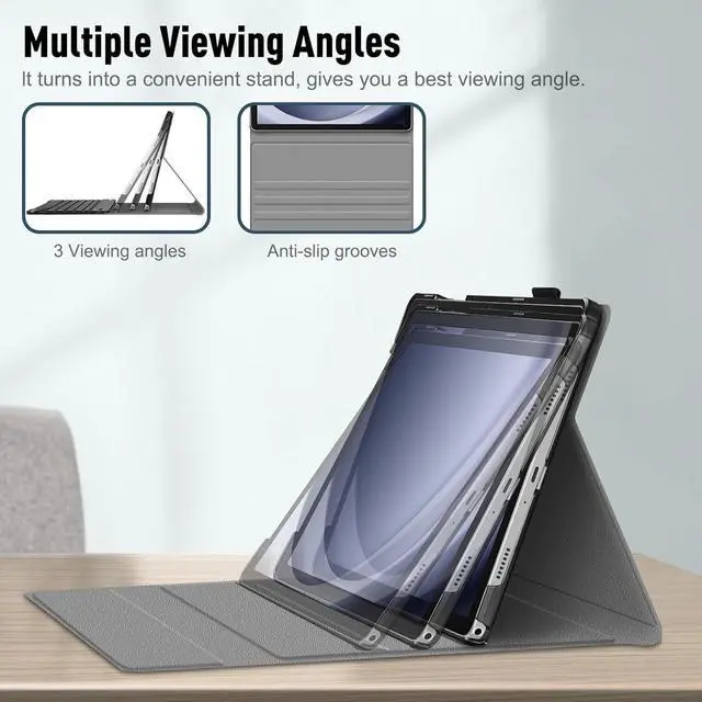 Alt view image 4 of 7 - WERLEO Bluetooth Keyboard Case with Mouse for Lenovo Tab Plus 11.5 inch 2024 TB351FU Protective Cover with Wireless Mouse / Keyboard