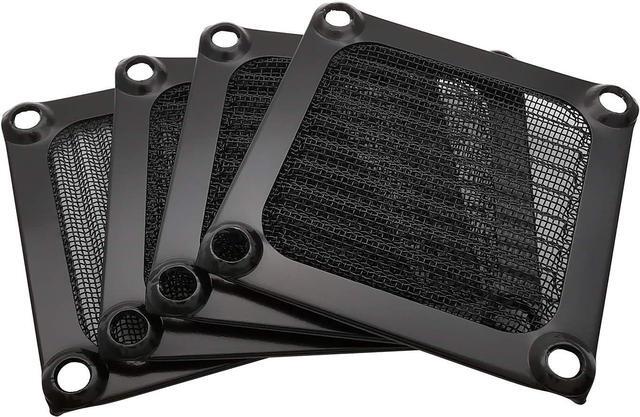 Alt view image 4 of 7 - WERLEO 60mm Computer Case Fan Filter Grills with Screws, Aluminum Frame Ultra Fine Stainelss Steel Mesh - 4 Pack