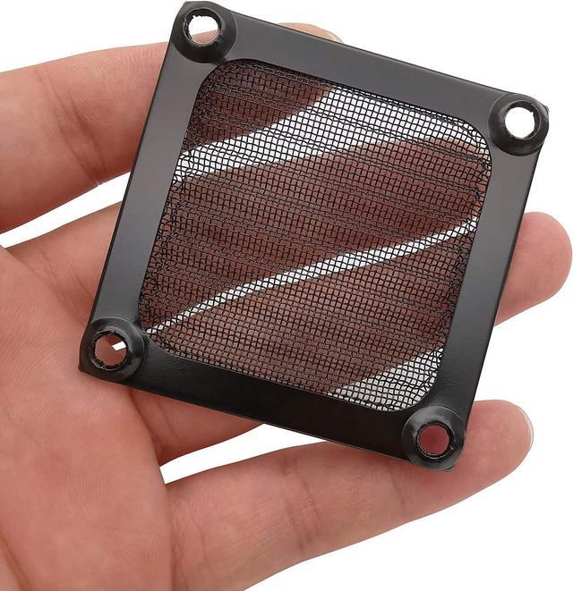Alt view image 5 of 7 - WERLEO 60mm Computer Case Fan Filter Grills with Screws, Aluminum Frame Ultra Fine Stainelss Steel Mesh - 4 Pack