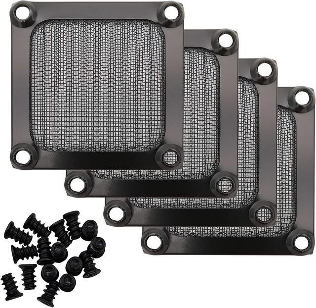Main image of WERLEO 60mm Computer Case Fan Filter Grills with Screws, Aluminum Frame Ultra Fine Stainelss Steel Mesh - 4 Pack