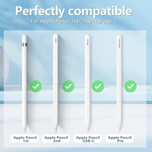 Alt view image 5 of 7 - WERLEO Storage Box Pencil Tips for Apple Pencil 1st Generation and Apple Pencil 2nd Generation,Pen Protective Carrying Case for Apple iPad Pencil - Holder Accessories Storage