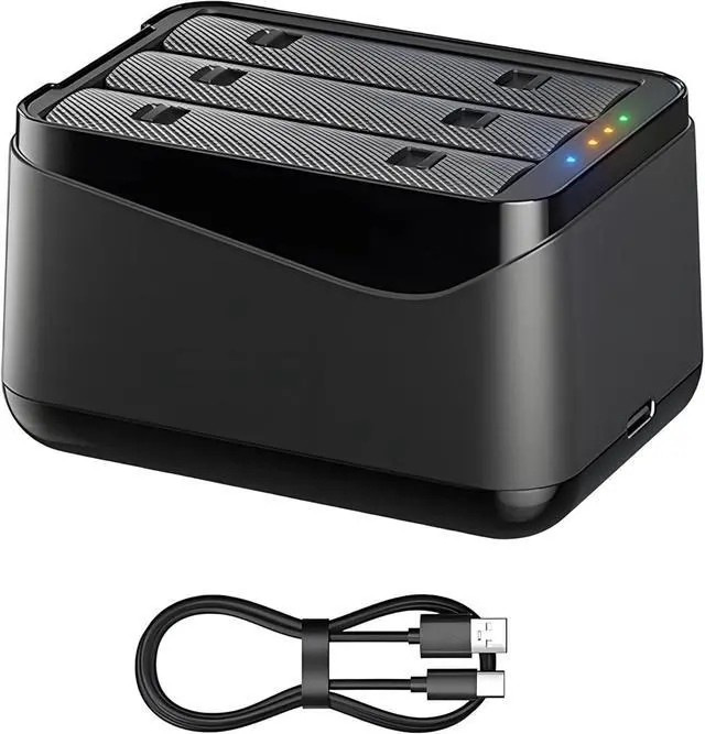 Main image of WERLEO Battery Charger for Insta 360 X5 Accessories,Intelligent Two-Way Fast Charger Hub for Insta360 x5,Portable Charging Case with Type-C Cable (Battery Not Included)