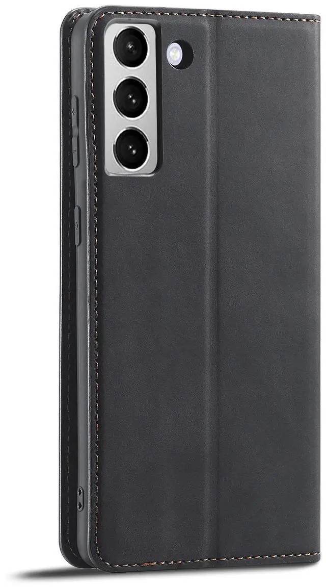 Alt view image 5 of 7 - WERLEO Case for Samsung Galaxy S25 5G 6.2 inch Premium PU Leather Phone Cover with Card Holder Stand, Shockproof Flip Wallet Cover