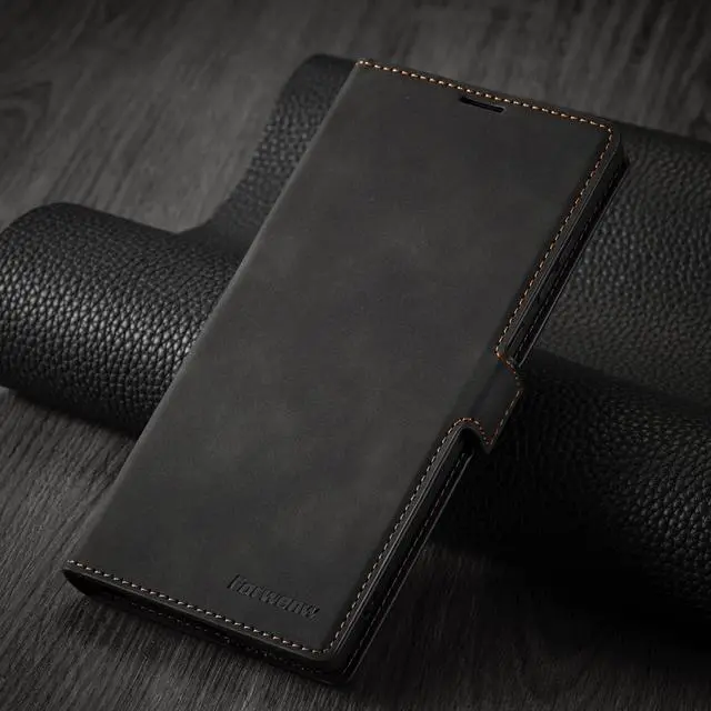 Alt view image 7 of 7 - WERLEO Case for Samsung Galaxy S25 Ultra 5G 6.9 inch Premium PU Leather Phone Cover with Card Holder Stand, Shockproof Flip Wallet Cover