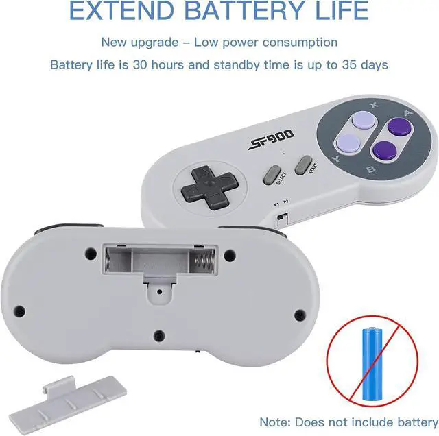 Alt view image 2 of 7 - WERLEO Wireless Retro Gaming Console HDMI Video Game Console Retro Game Console HDMI Game Stick TV Nostalgia Plug & Play