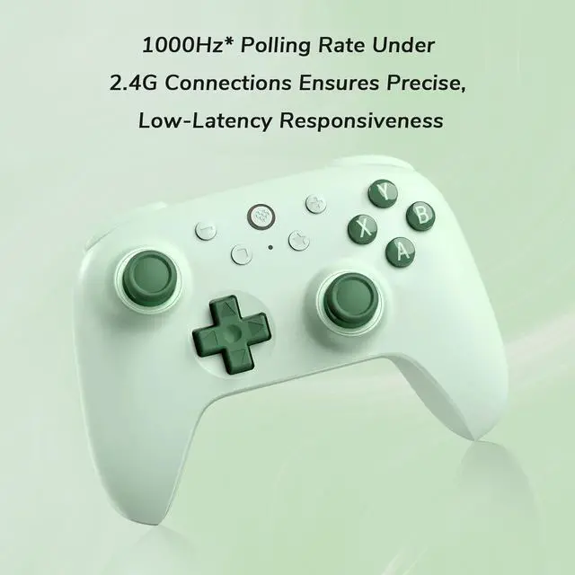 Alt view image 2 of 7 - WERLEO 8Bitdo Ultimate 2C Wireless Controller for Windows PC and Android, Gamepad with 1000Hz Polling Rate, Remappable L4/R4 Bumpers, Rumble Vibration and Turbo Function