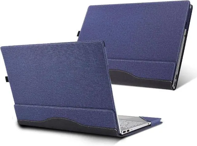 Alt view image 7 of 7 - WERLEO Laptop Cover Case for HP OmniBook X Flip 16 inch Next Gen 16-as 16-ar & for OmniBook7 Flip 16-au Sleeve,PU Leather Protective Shell Detachable Notebook PC Bag Accessories Blue