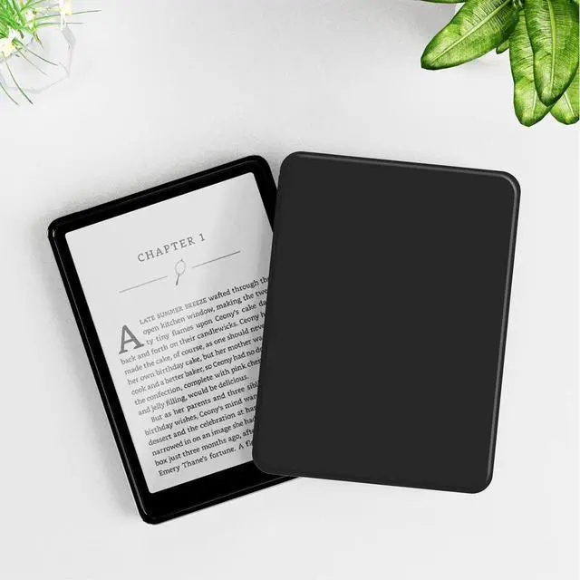 Alt view image 7 of 7 - WERLEO Case for All-New 7" Kindle Paperwhite 12th Generation 2024 Released, Fits Kindle Colorsoft Paperwhite Signature Edition, Premium Lightweight PU Leather Cover with Auto Wake/Sleep
