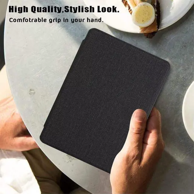 Alt view image 5 of 7 - WERLEO Compatible with 6" New Kindle 11th Generation Case 2024/2022 Release, Lightweight PU Leather Hard Plastic Cover with Smart Auto Wake/Sleep for Amazon Kindle 11th Generation 2024/2022