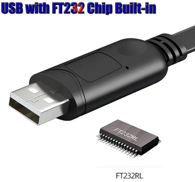 Alt view image 3 of 7 - WERLEO USB to RS485 Converter RJ45 Adapter Serial Cable for Seplos PUSUNG Series SUTEN Smart BMS Connection, Built-in FT232 IC (1.8m/6ft)