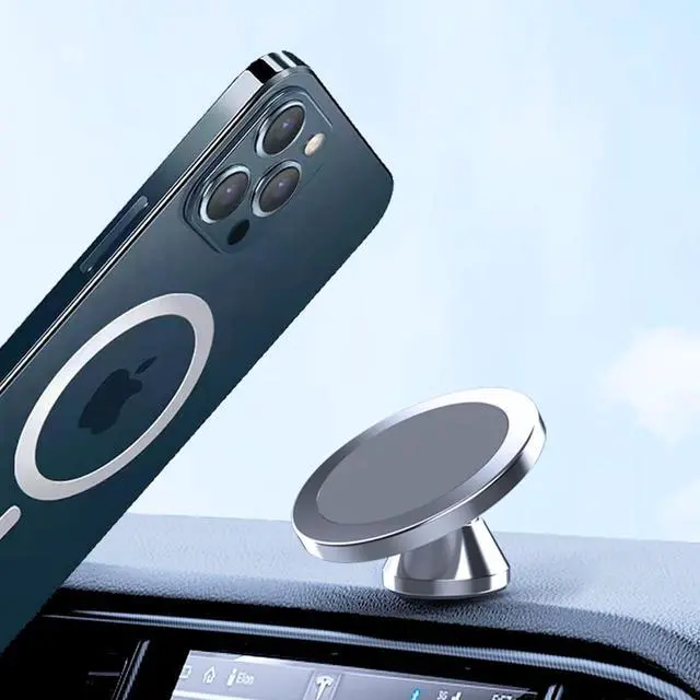 Alt view image 7 of 7 - BONAEVER Magnetic Phone Holder for Car, [ 2 Groups Super Strong Magnet ] [ 360° Rotation ] Universal Dashboard Car Mount Holder Compatible with All Smartphones