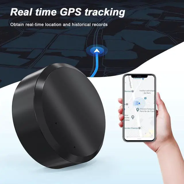 Alt view image 3 of 7 - WERLEO Mini GPS Tracker for Vehicles - Magnetic Real-Time GPS Tracker, Tracking Devices for Cars Hidden, Global Coverage Location Tracker for Kids, Dogs,Trucks/Person, No Subscription Required