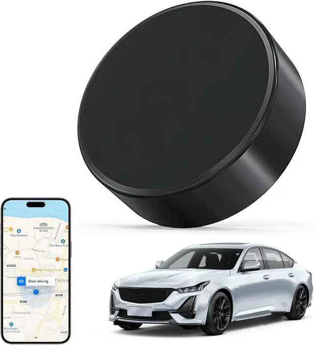 Main image of WERLEO Mini GPS Tracker for Vehicles - Magnetic Real-Time GPS Tracker, Tracking Devices for Cars Hidden, Global Coverage Location Tracker for Kids, Dogs,Trucks/Person, No Subscription Required