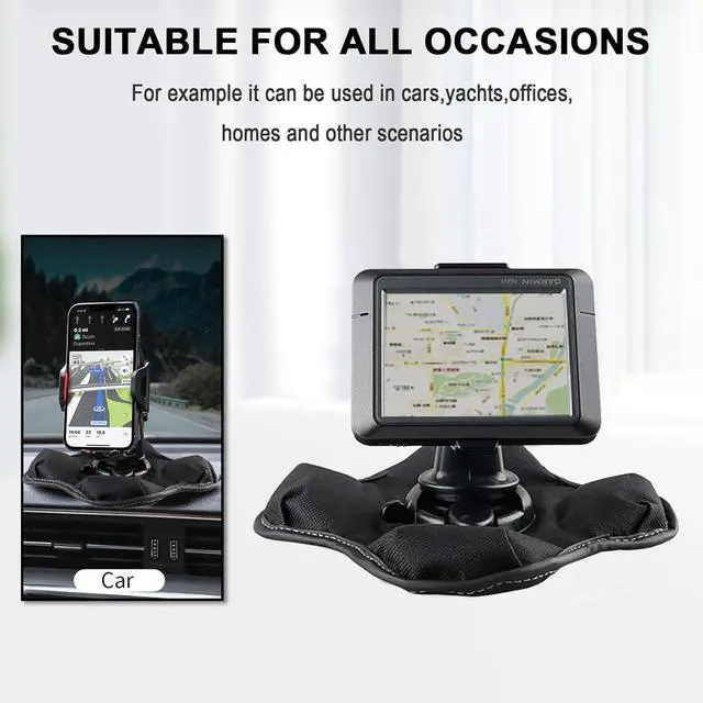 Alt view image 6 of 7 - WERLEO Portable NonSkid Beanbag Friction Mount Holder for Garmin GPS - Ultimate Dashboard Mount for Garmin Nuvi, Drivesmart, Dezl, Zumo, Driveassist, DriveLuxe, StreetPilot & RV Navigator
38Y660G-323