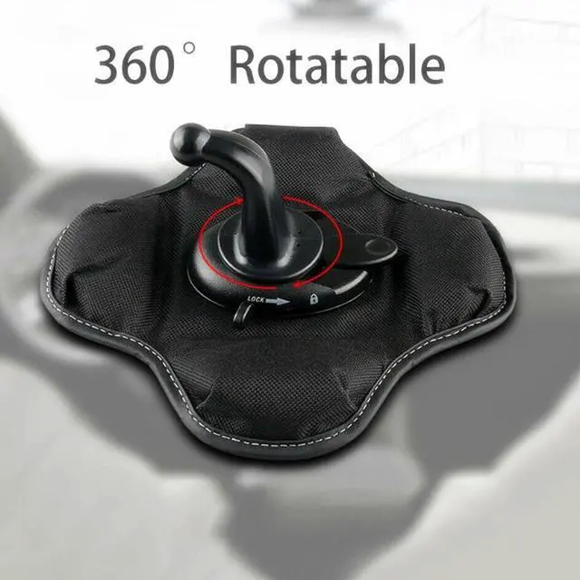 Alt view image 3 of 7 - WERLEO Beanbag Friction Mount for Nuvi 2639LMT & 2689LMT - Portable Non-Skid GPS Dashboard Holder