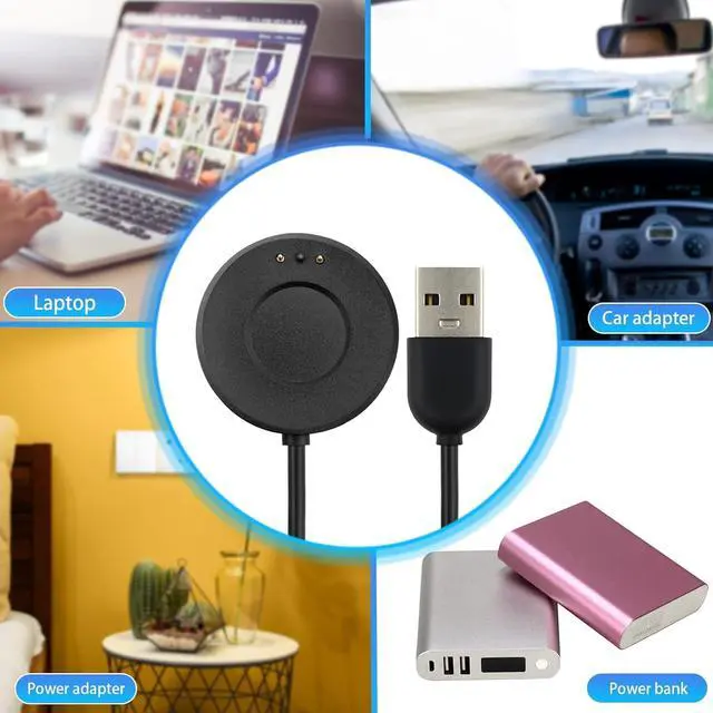 Alt view image 5 of 6 - WERLEO Magnetic Fast Charger Cable Compatible for Withings ScanWatch/Scanwatch Horizon, Charger Base with 3.3 Feet USB Charging Cord fit for Withings ScanWatch/Scanwatch Horizon