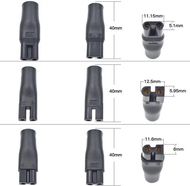 Alt view image 2 of 7 - WERLEO 9 PCS Replacement Power Cord 5V Charger USB Adapter Suitable for Electric Hair Clippers, Beard Trimmers, Shavers, Beauty Instruments, Desk Lamps, Purifiers