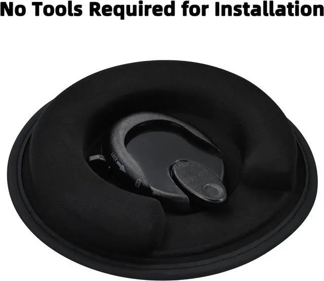 Alt view image 2 of 6 - WERLEO Mount Holder for Garmin - Exclusive Portable NonSkid Beanbag Dashboard Friction Mount for Garmin GPS Nuvi Drivesmart Drive Dezl Zumo Driveassist DriveLuxe StreetPilot RV Navigator